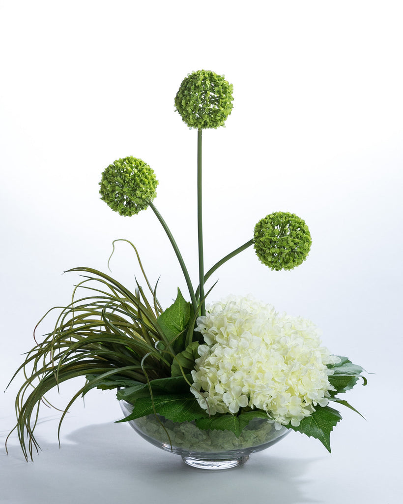 Coco's Plantation 26.5" Hydrangea - Green - Casa Febus - Home • Design