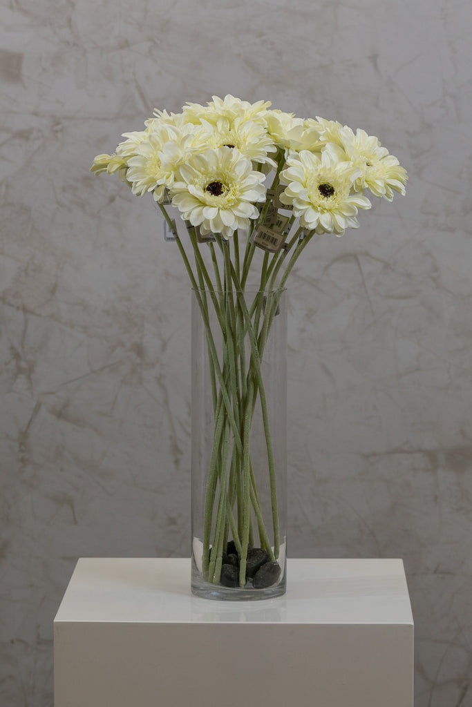 22" Gerbera Daisy Stem - Cream - Casa Febus - Home • Design